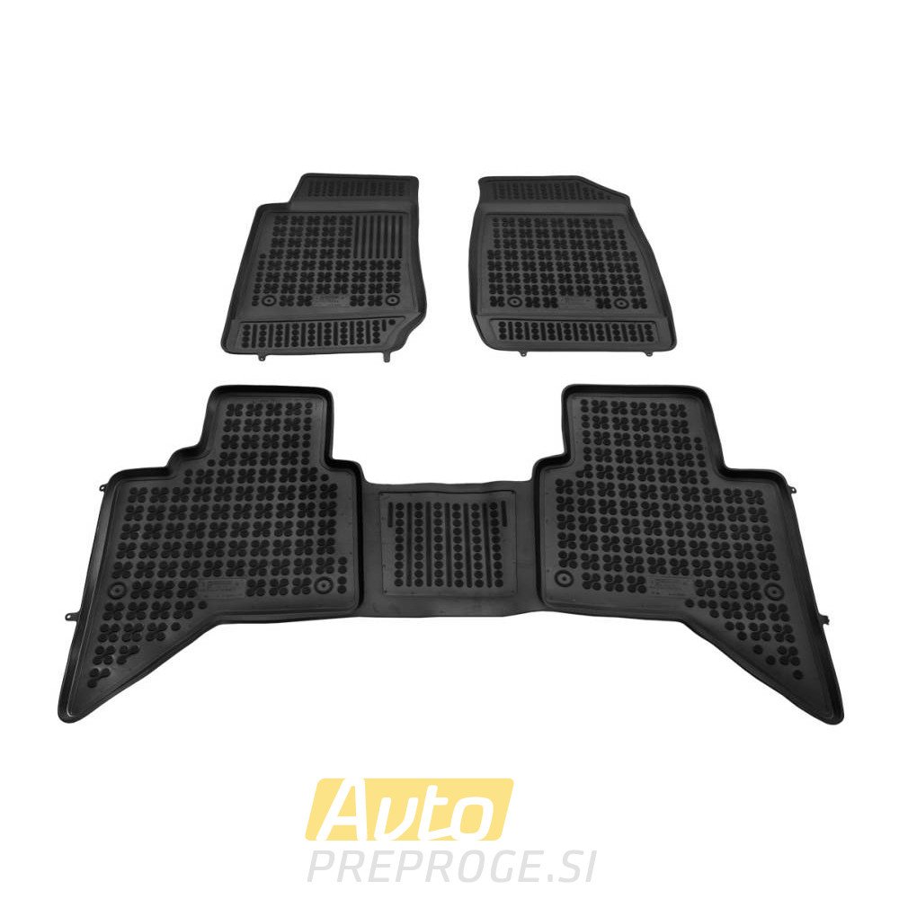 3D gumeni tepisi za auto ISUZU D-Max II (2011 - 2019)