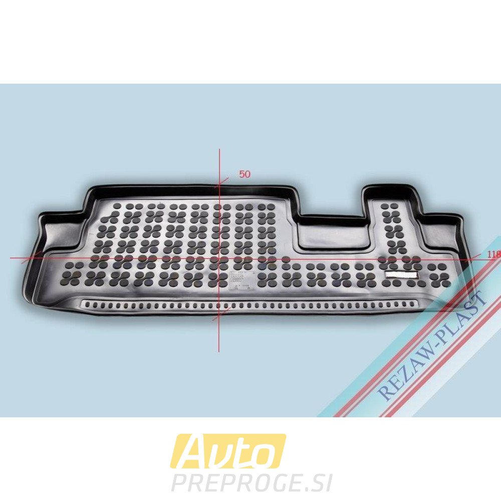 Kadica za prtljažnik TOYOTA ProAce Verso Compact (16-); CITROEN Spacetourer XS (16-); PEUGEOT Traveller Compact (16-24); OPEL Zafira Life Compact (19-)