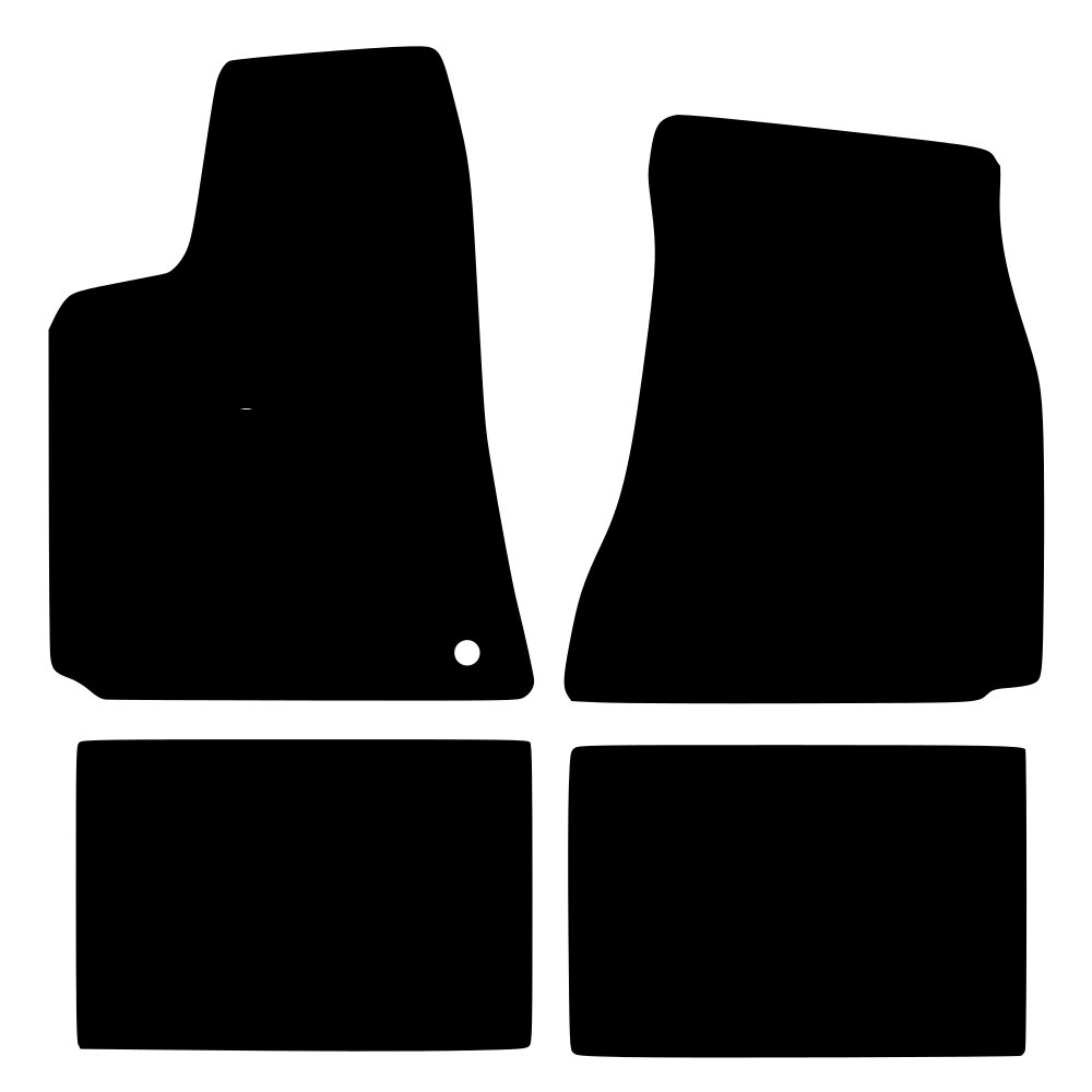 Tekstilni tepisi za auto 300C (04-10) - Comfort - Siva — slika 2
