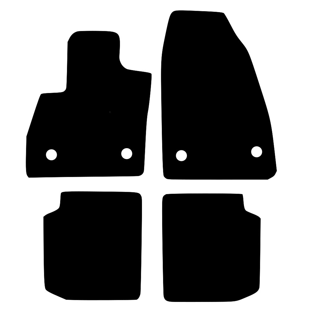 Tekstilni tepisi za auto Fiat 500L [MK2] (17-) - Comfort - Tamno bež — slika 2