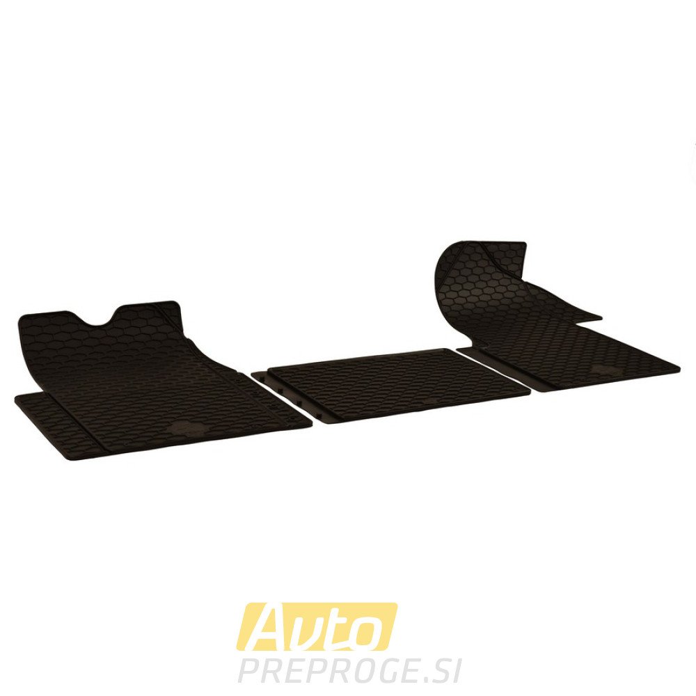 Gumeni tepisi za auto NISSAN NV400 (1. vrsta) (2011 - ); OPEL MOVANO (1. vrsta) (1999 - 2009); OPEL MOVANO (1. vrsta) (2010 - ); RENAULT Master II (1. vrsta) (1998 - 2009); RENAULT Master III (1. v