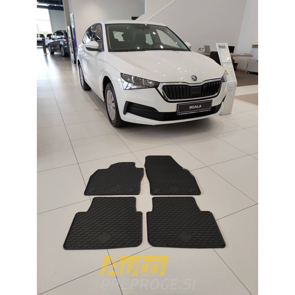 Gumeni tepisi za auto SKODA Scala (2019 - ); SKODA Kamiq (2019 - ) — slika 2