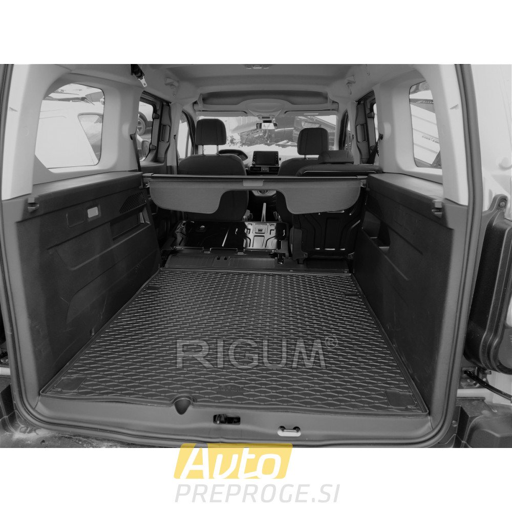 Kadica za prtljažnik TOYOTA Proace City (20-) L2 version (5 passenger, 7 passenger with the third row of sjedala folded); PEUGEOT Rifter (2018-) L2 version (5 passenger, 7 passenger with the thi