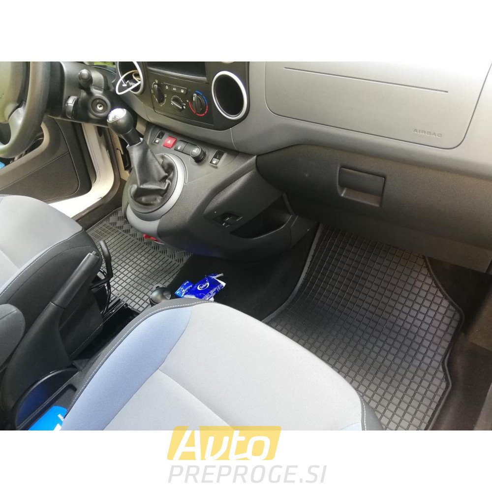 Gumeni tepisi za auto CITROEN Berlingo II (1. in 2. vrsta) Packet Child (2008 - ); PEUGEOT Partner II (1. in 2. vrsta) Packet Child (2008 - ) — slika 4