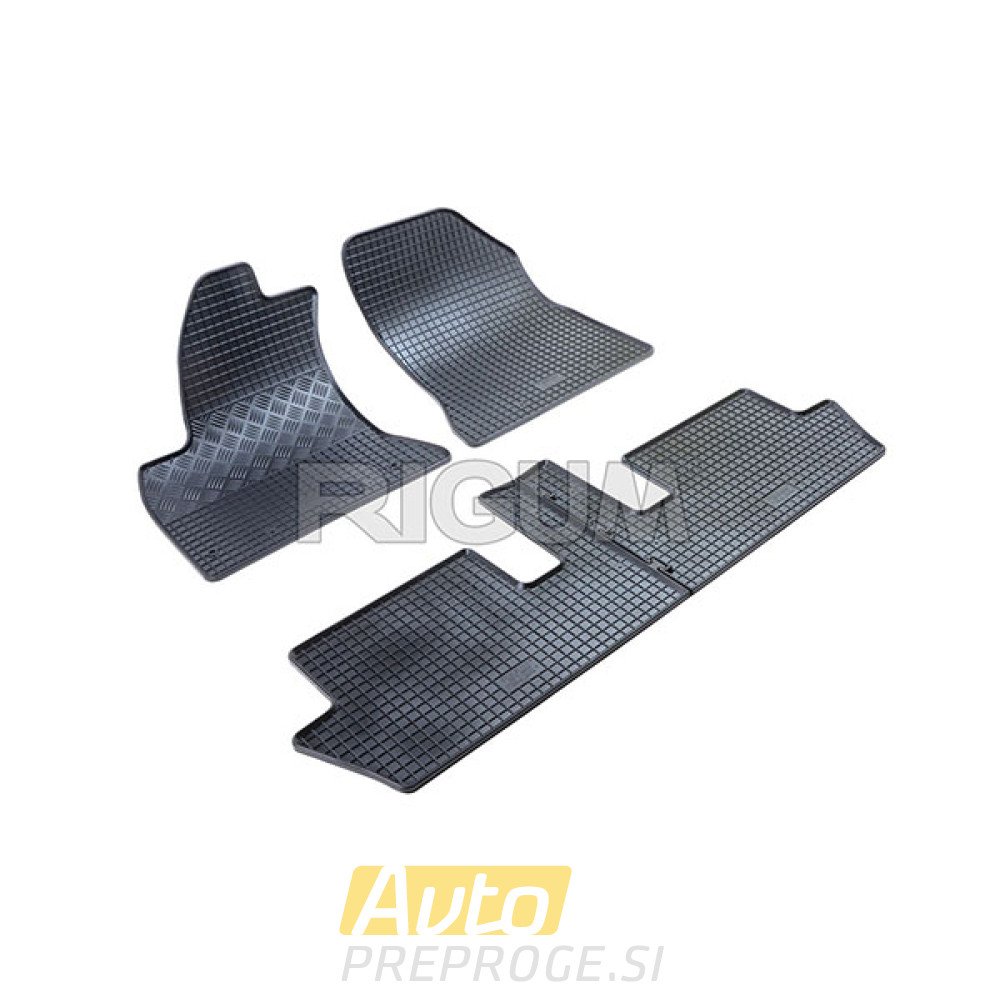 Gumeni tepisi za auto CITROEN C4 Picasso I (2006 - 2012); CITROEN C4 Grand Picasso I (5 sjedala) (2006 - 2013)