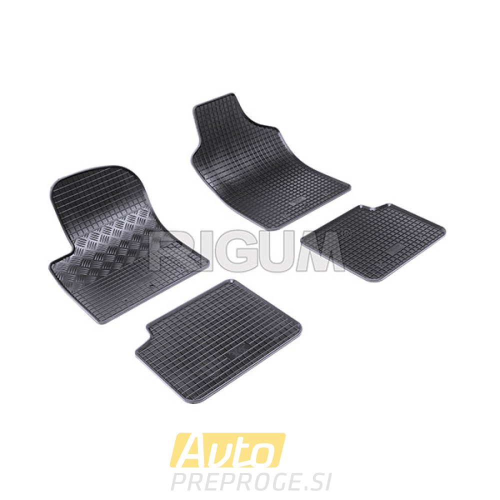 Gumeni tepisi za auto FIAT 500 (2008 - ); FORD KA II (2008 - ); FIAT 500 Hybrid (2020 - )