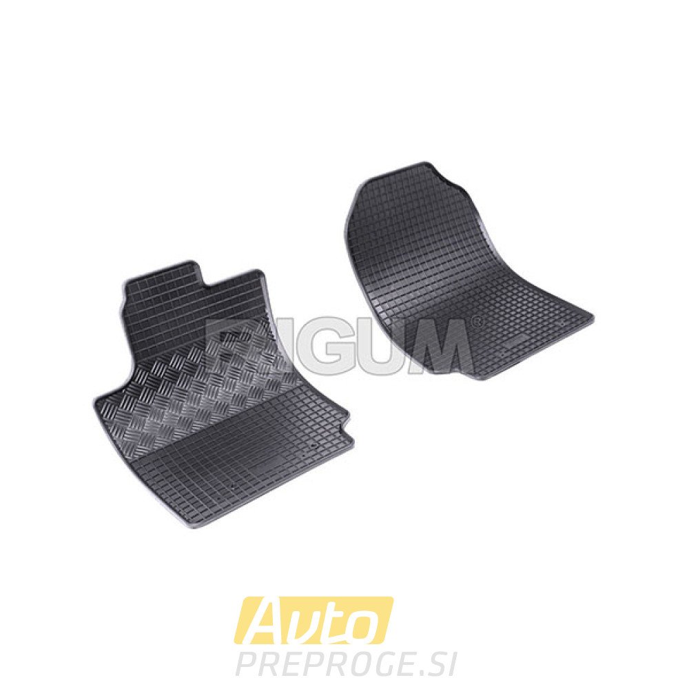 Gumeni tepisi za auto FORD Ranger (2 sjedala) (2012 - )