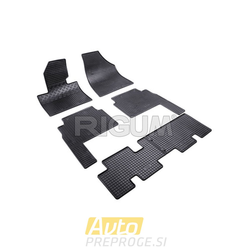 Gumeni tepisi za auto KIA Sorento II 7 sjedala (2009 - 2012)