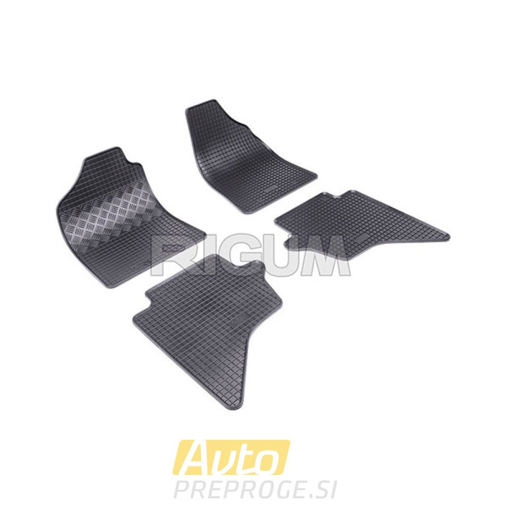 Gumeni tepisi za auto FORD Ranger (2007 - 2011); MAZDA BT-50 (2007 - )