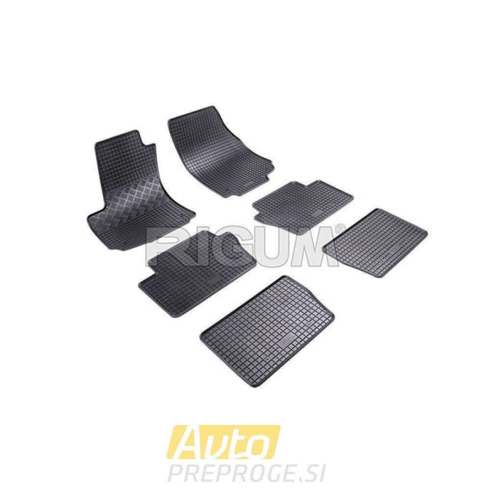 Gumeni tepisi za auto OPEL Zafira B - 6 delni set (2005 - 2014)