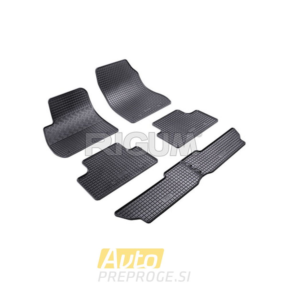 Gumeni tepisi za auto OPEL Zafira C 7 sjedala (2012 - 2019)