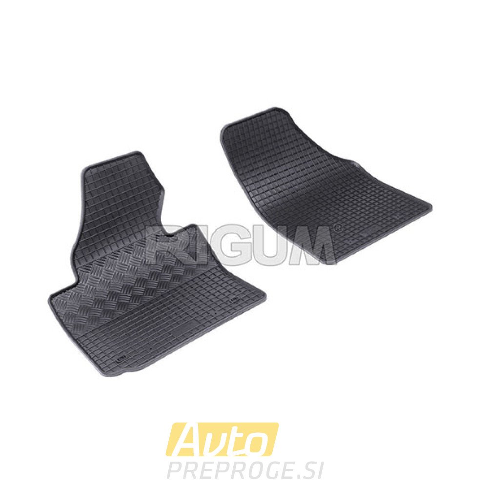 Gumeni tepisi za auto VOLKSWAGEN Caddy III (1. red sjedala) (2005 - 2015); VOLKSWAGEN Caddy IV (1. red sjedala) (2015 - 2020)