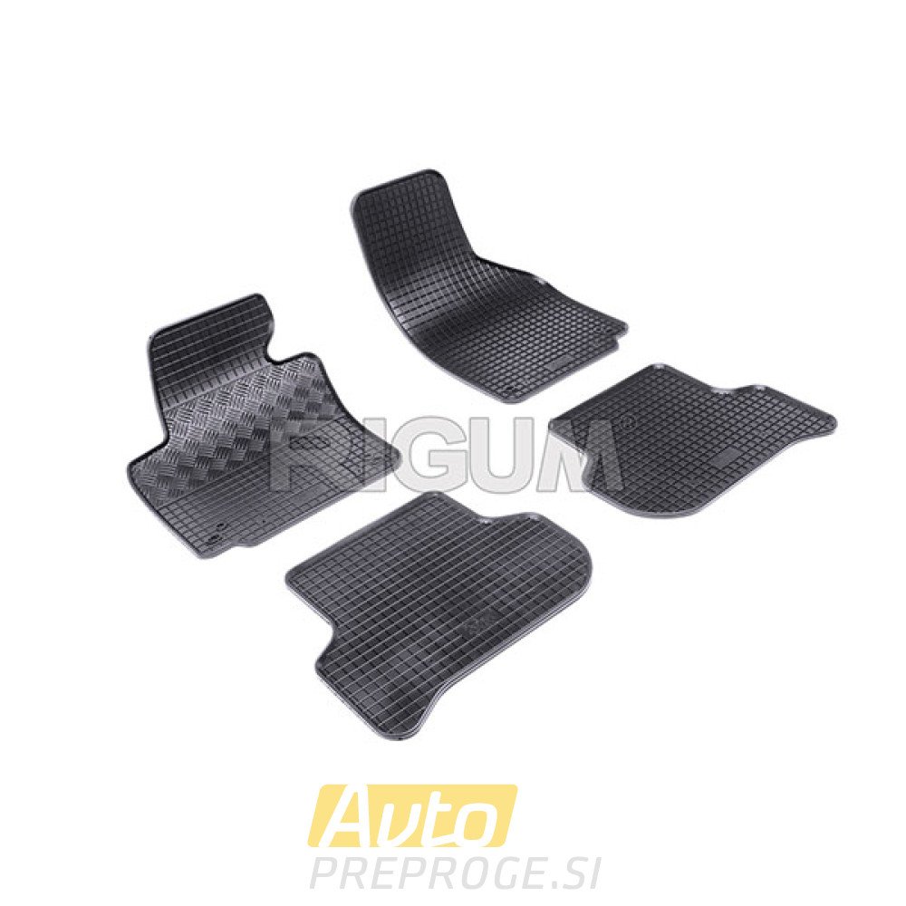 Gumeni tepisi za auto SEAT Altea (2005 - 2015); SEAT Altea XL (2006 - 2015); SEAT Toledo III (2005 - 2009); VOLKSWAGEN Golf V Plus (2003 - 2014)