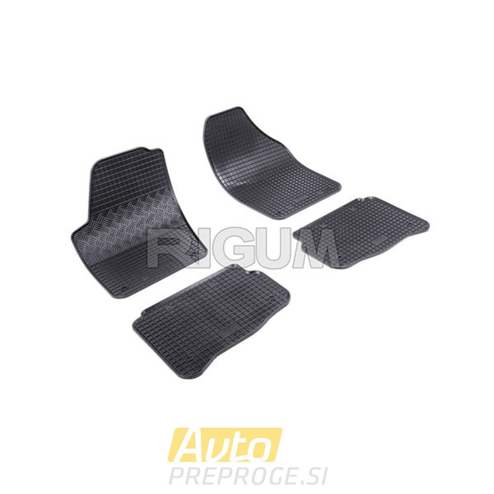 Gumeni tepisi za auto SEAT Cordoba II (2003 - 2009); SEAT Ibiza III (2003 - 2008); SKODA Fabia I (2000 - 2007); VOLKSWAGEN Fox (2005 - 2011); VOLKSWAGEN Polo IV (2002 - 2009)