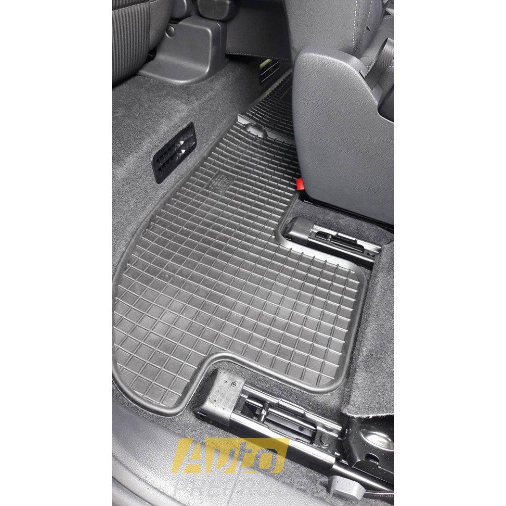 Gumeni tepisi za auto SEAT Alhambra II (3 reda sjedala) (2010 - ); VOLKSWAGEN Sharan II (3 reda sjedala) (2010 - ) — slika 4