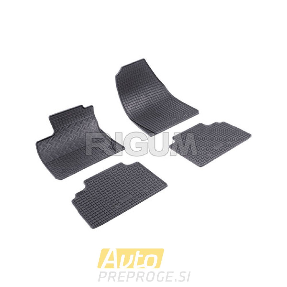 Gumeni tepisi za auto FORD Transit Courier (1. i 2. red sjedala) (2014 - )