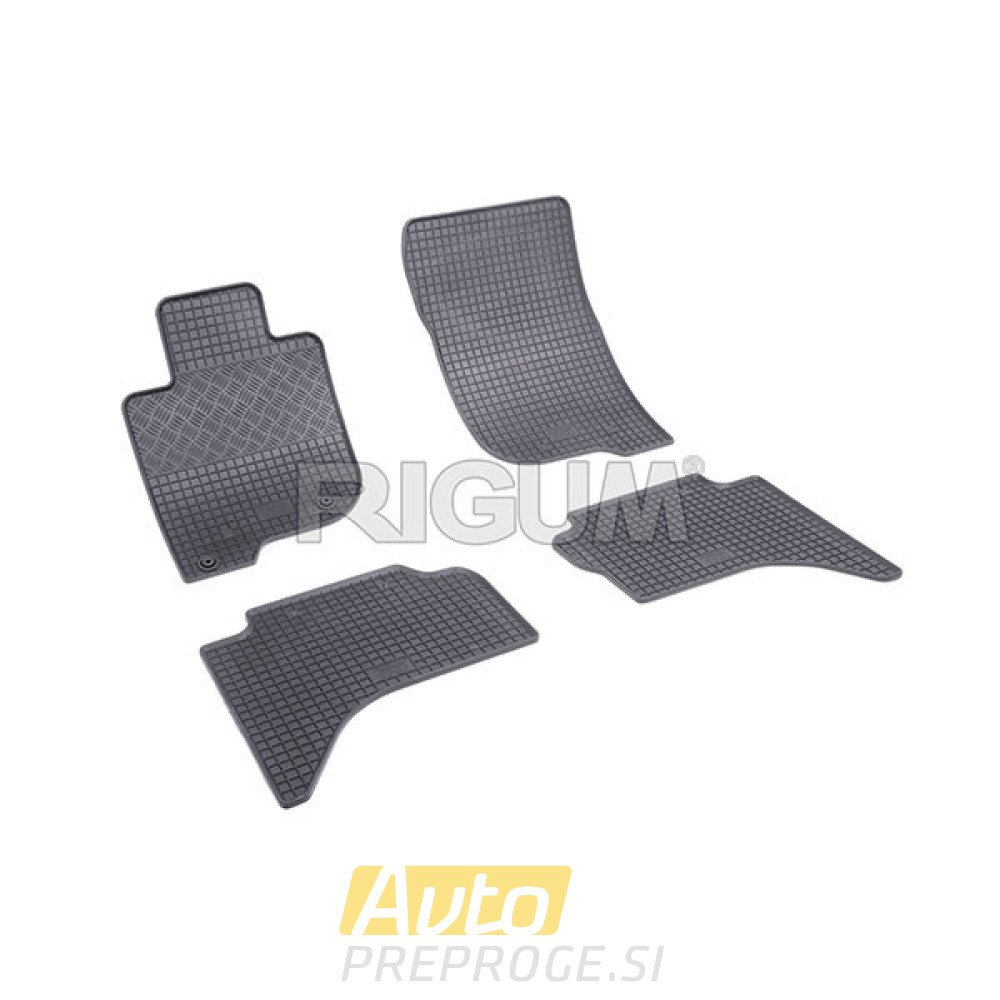 Gumeni tepisi za auto FIAT Fullback (2016 - ); MITSUBISHI L200 - tudi za facelift od 2019 dalje (2015 - )