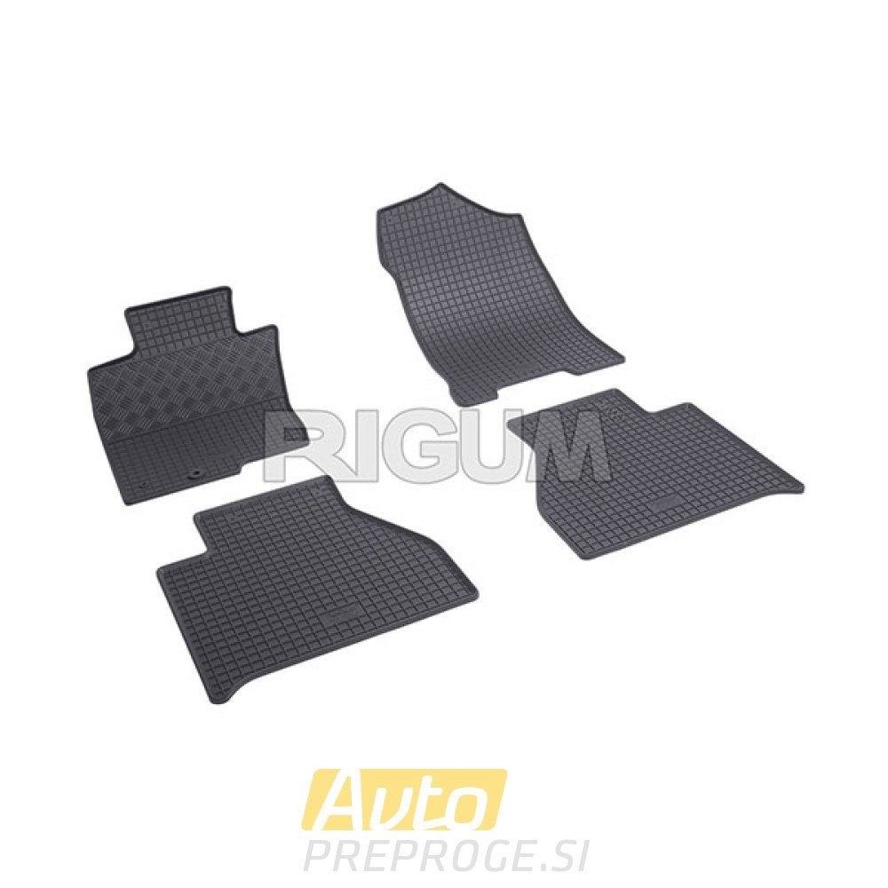 Gumeni tepisi za auto NISSAN Navara (2016 - ); RENAULT Alaskan (2017 - )