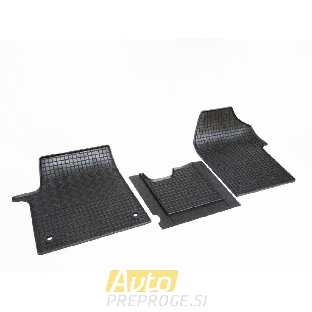 Gumeni tepisi za auto Jumpy/Spacetourer/Expert/Traveller/Proace/Verso(16-)/Zafira Life/Vivaro(20-)/Scudo/Ulysse(22-) (1. red sjedala)