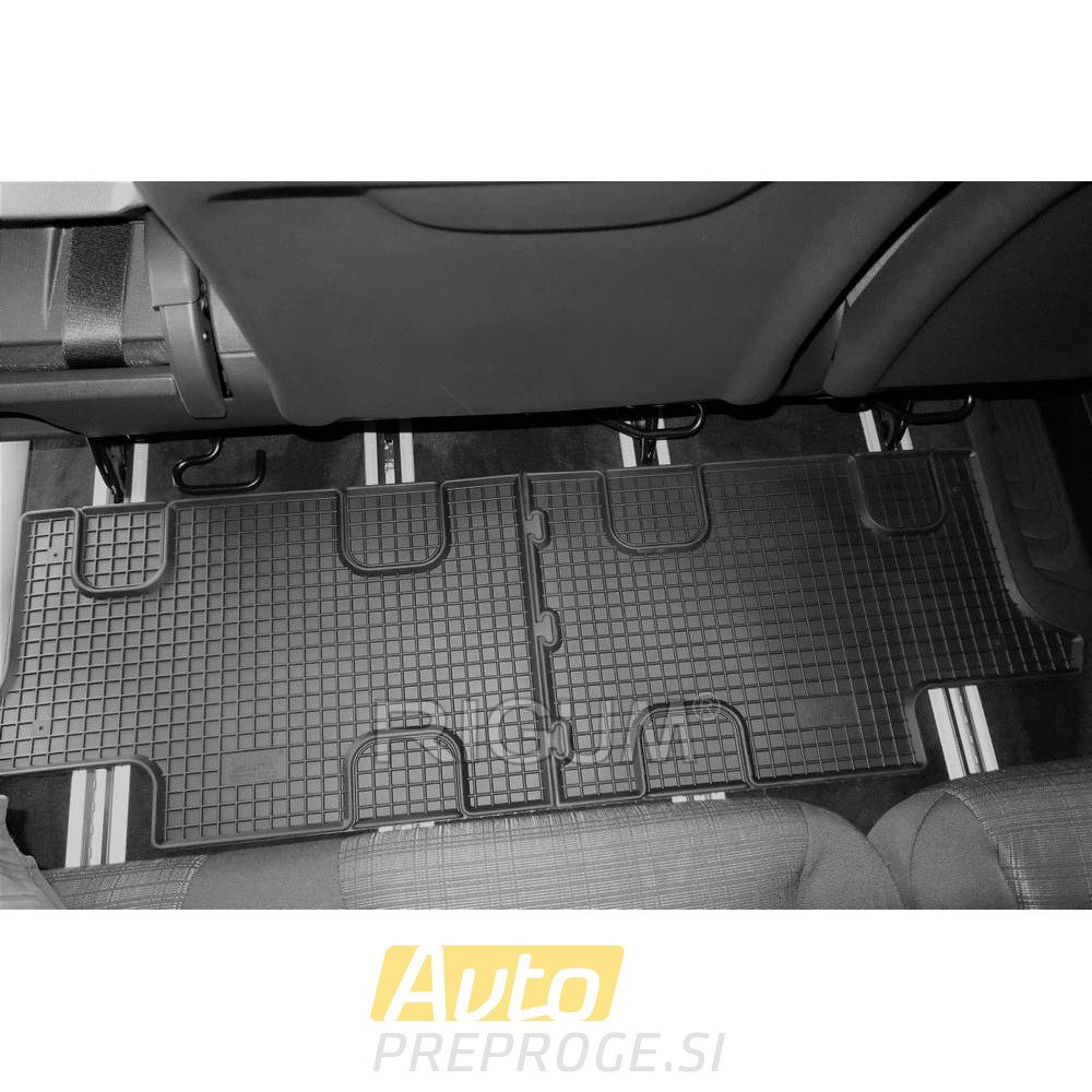 Gumeni tepisi za auto MERCEDES Vito III (3. red sjedala) (2014 - ); MERCEDES Viano II (3. red sjedala) (2014 - ); MERCEDES V (3. red sjedala) (2014 - ) — slika 3