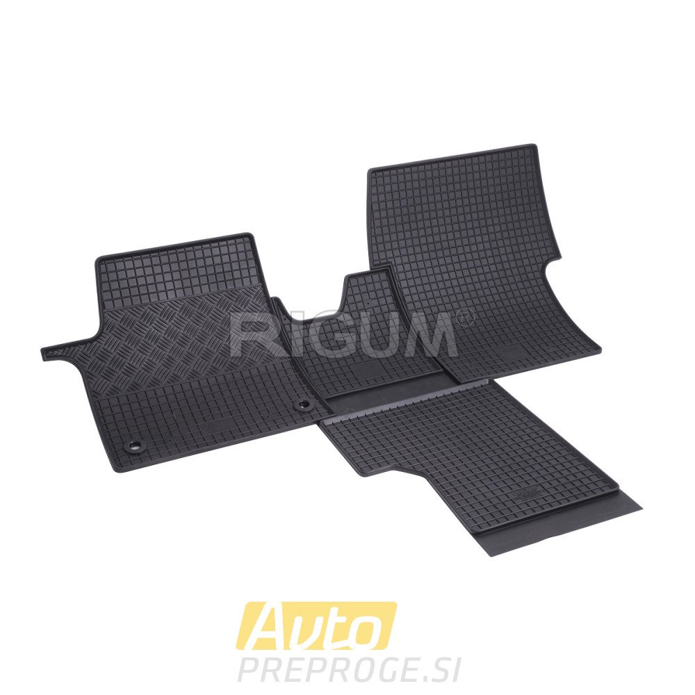 Gumeni tepisi za auto Citroen SpaceTourer/ Peugeot Traveller/ Peugeot e-Traveller/ Toyota Proace Verso 16-/ Opel Zafira Life 2m 20- +tunnel (4 parts)