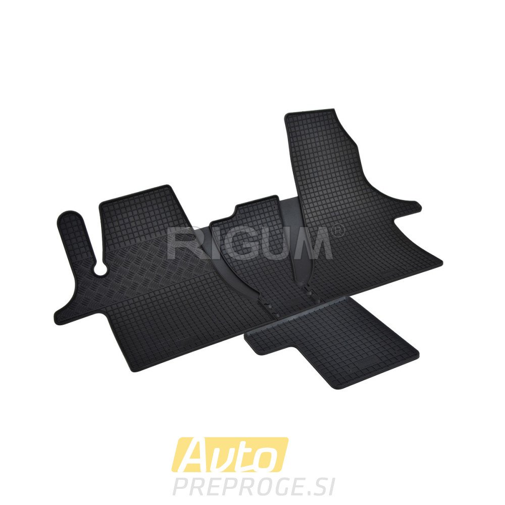 Gumeni tepisi za auto VOLKSWAGEN Transporter T6.1 2m+tunel (1. vrsta) (2019 - ); VOLKSWAGEN Transporter Caravelle T6.1 2m+tunel (1. vrsta) (2019 - ); VOLKSWAGEN Transporter Multivan T6.1 2m+tunel (