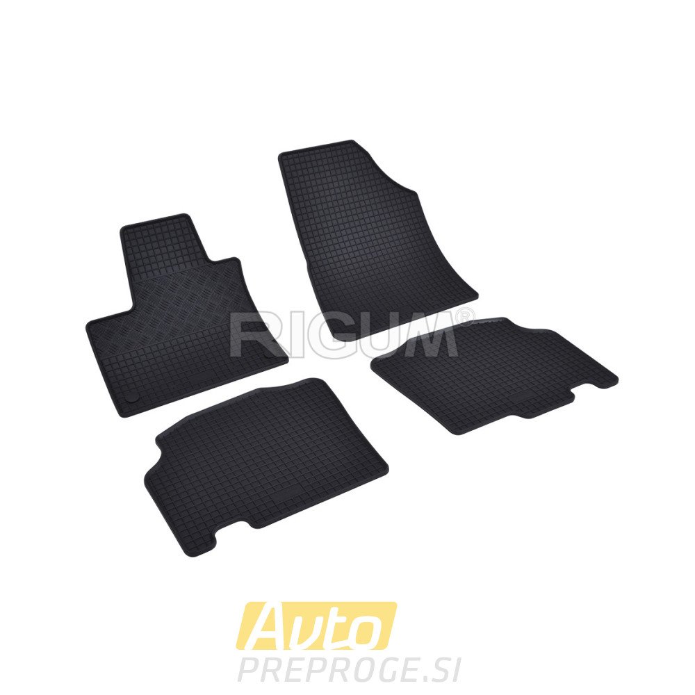 Gumeni tepisi za auto MERCEDES Citan W420 (1. i 2. red sjedala) (2022 - ); MERCEDES T W420 (1. i 2. red sjedala) (2022 - ); NISSAN Townstar (1. i 2. red sjedala) (2022 - ); RENAULT Kangoo 5m (22-) (2022 - )