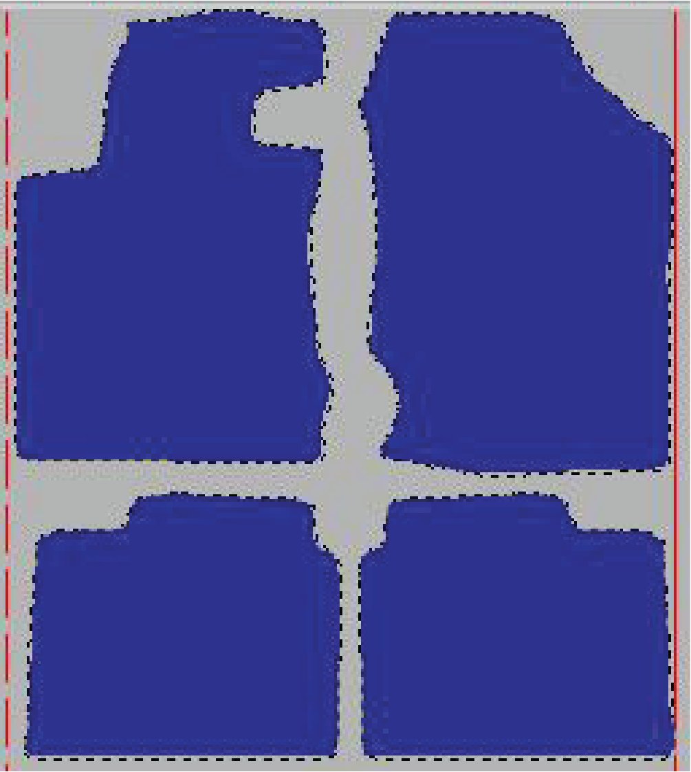 Tekstilni tepisi za auto MAGENTIS II [MG] (05-10) - Comfort - Siva — slika 2