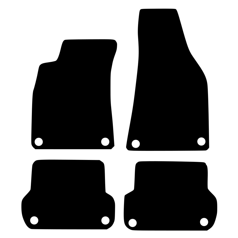 Tekstilni tepisi za auto A4 B7 (04-08) / Seat Exeo (08-13) - Comfort - Tamno bež — slika 2