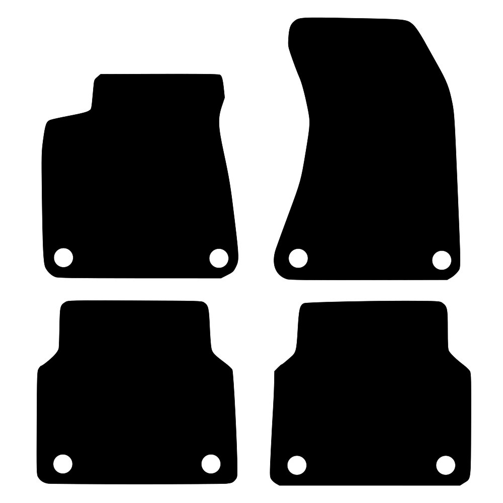 Tekstilni tepisi za auto A8 D4 (10-17) - Standard - Siva — slika 2