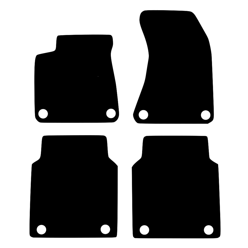 Tekstilni tepisi za auto A8 D4 (10-17) - Standard - Siva — slika 2