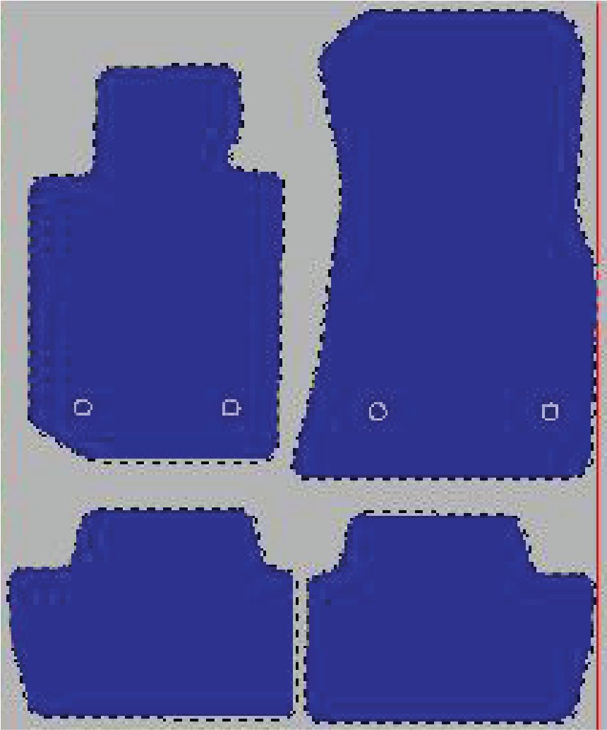 Tekstilni tepisi za auto 2 (G42) Coupe (21-) - Standard - Siva — slika 2