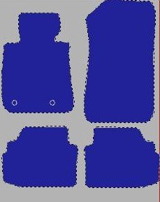 Tekstilni tepisi za auto BMW 3 [E92 Coupe, Var.1] (05-12) - Standard — slika 2