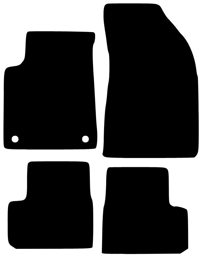 Tekstilni tepisi za auto C3 (24-) - Comfort - Siva — slika 2