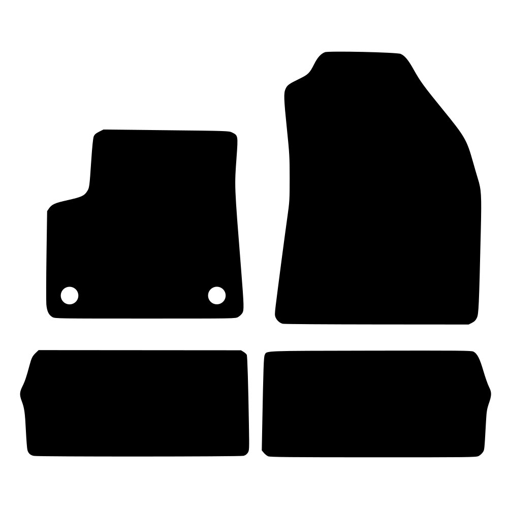 Tekstilni tepisi za auto Citroen C3 III Electric (23-) - Standard - Siva — slika 4