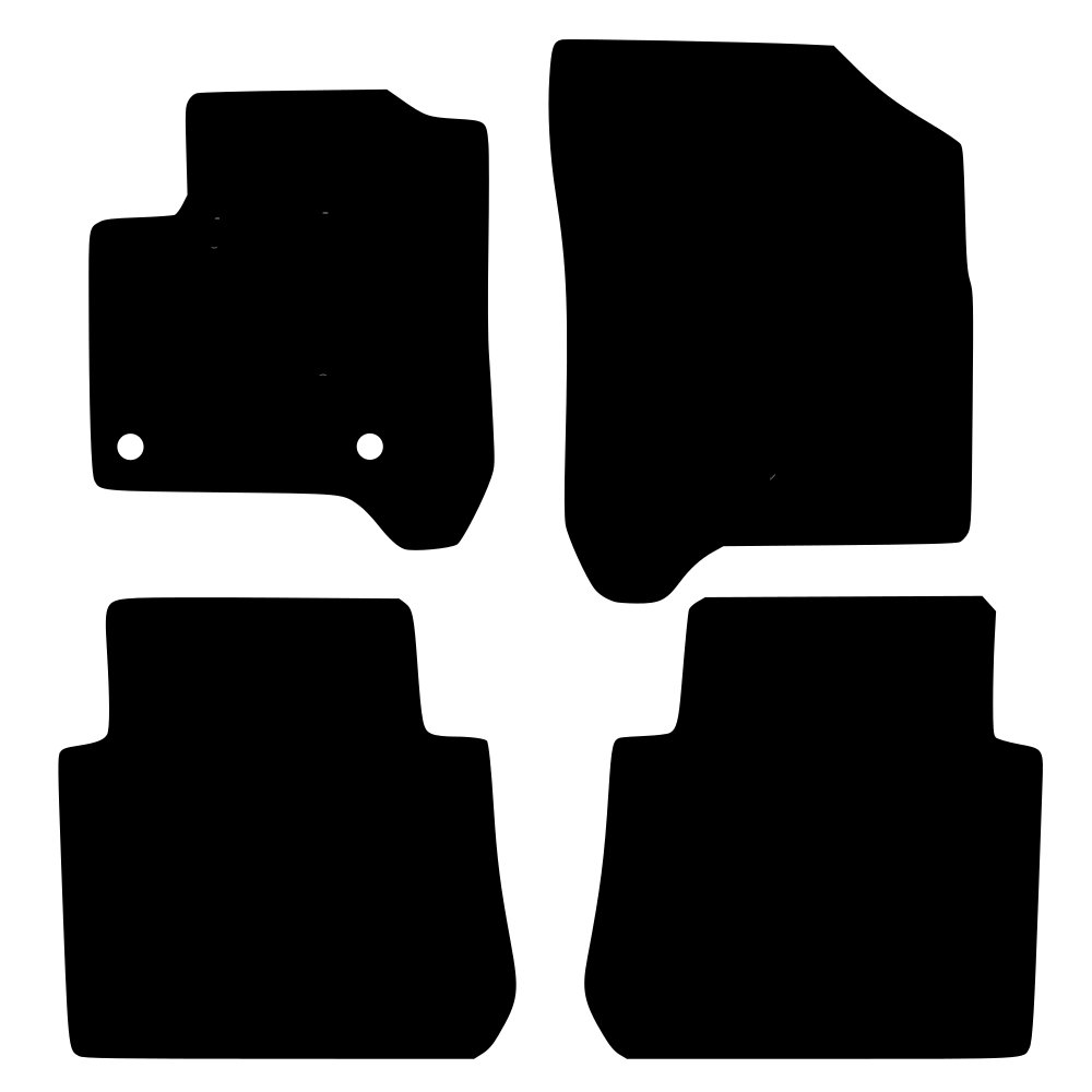 Tekstilni tepisi za auto K00291 - Citroen C3 Picasso (09-17) - Comfort - Siva — slika 2