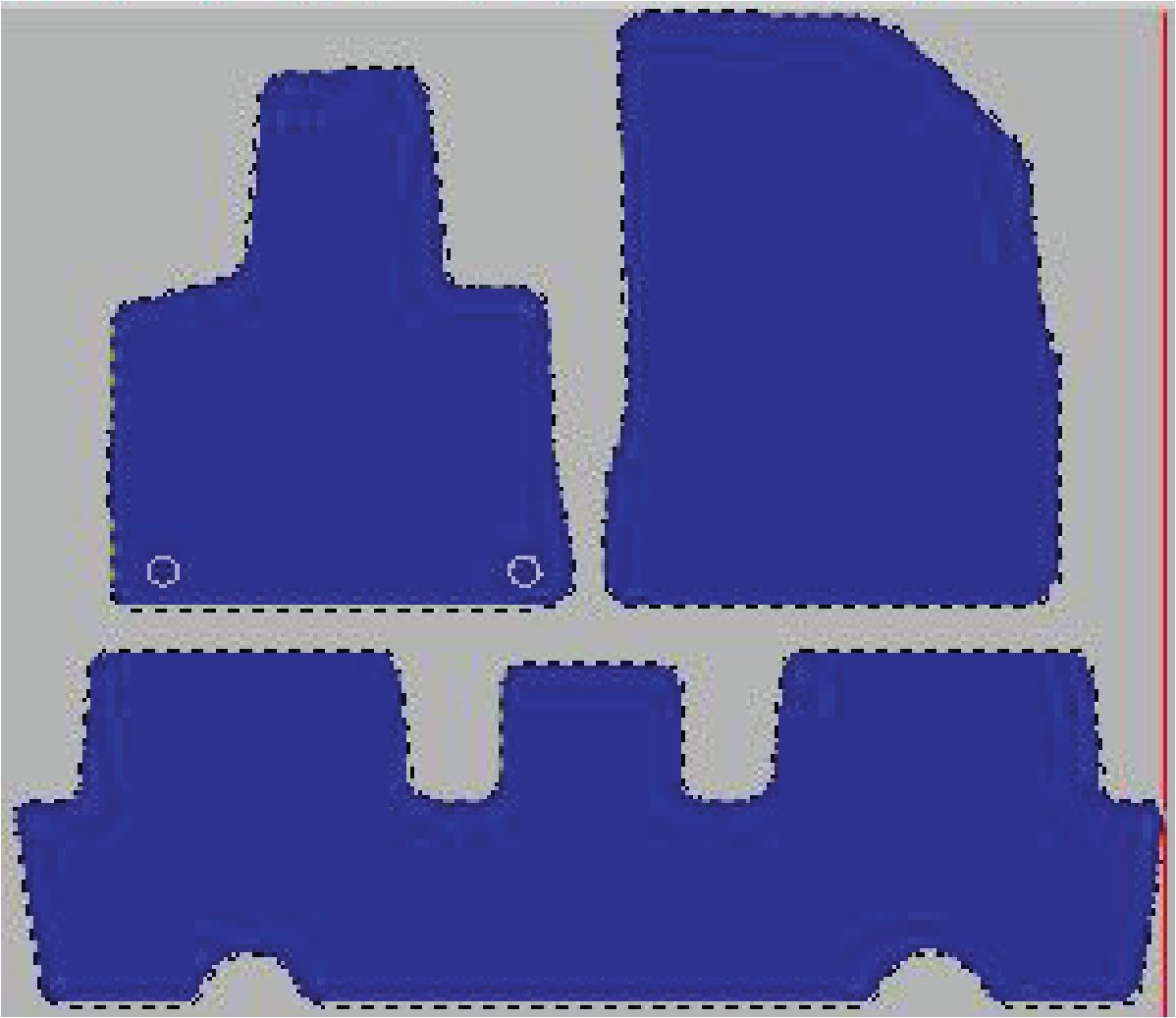 Tekstilni tepisi za auto C4 Grand Picasso (13-18), C4 Picasso (13), C4 Spacetourer (18-) - Standard - Siva — slika 2