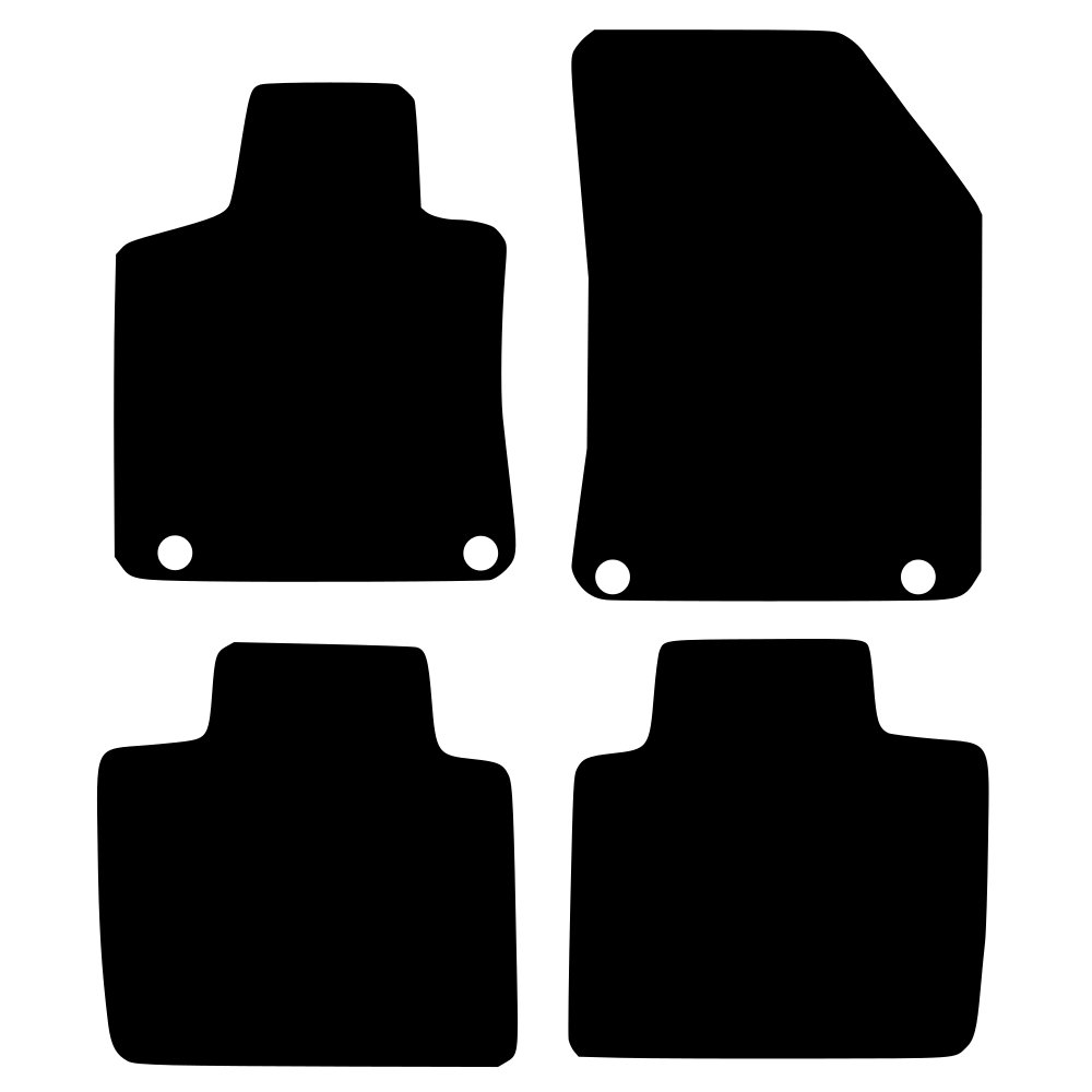 Tekstilni tepisi za auto DS 9 PHEV (22-) - Comfort - Siva — slika 2