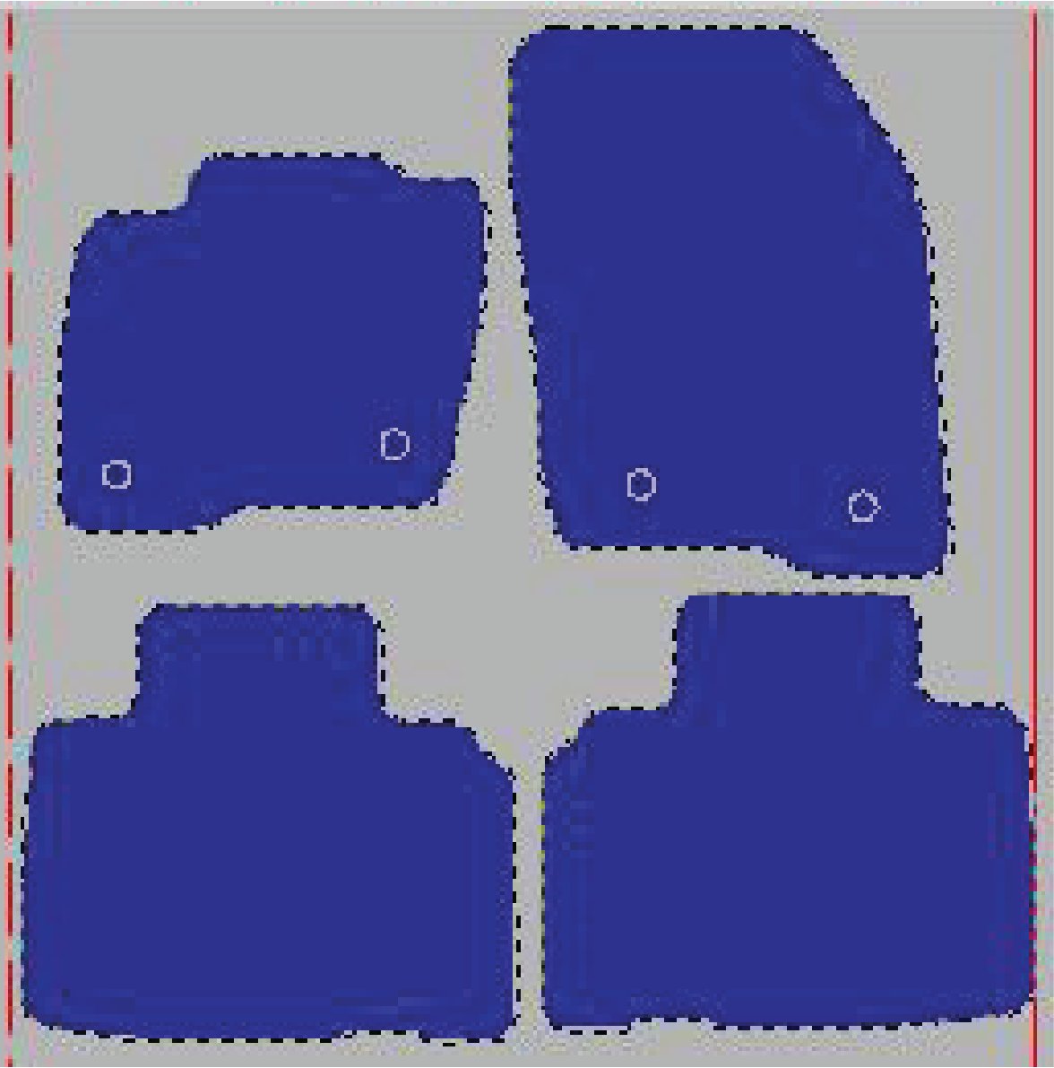 Tekstilni tepisi za auto EDGE II (15-) - Standard - Siva — slika 2