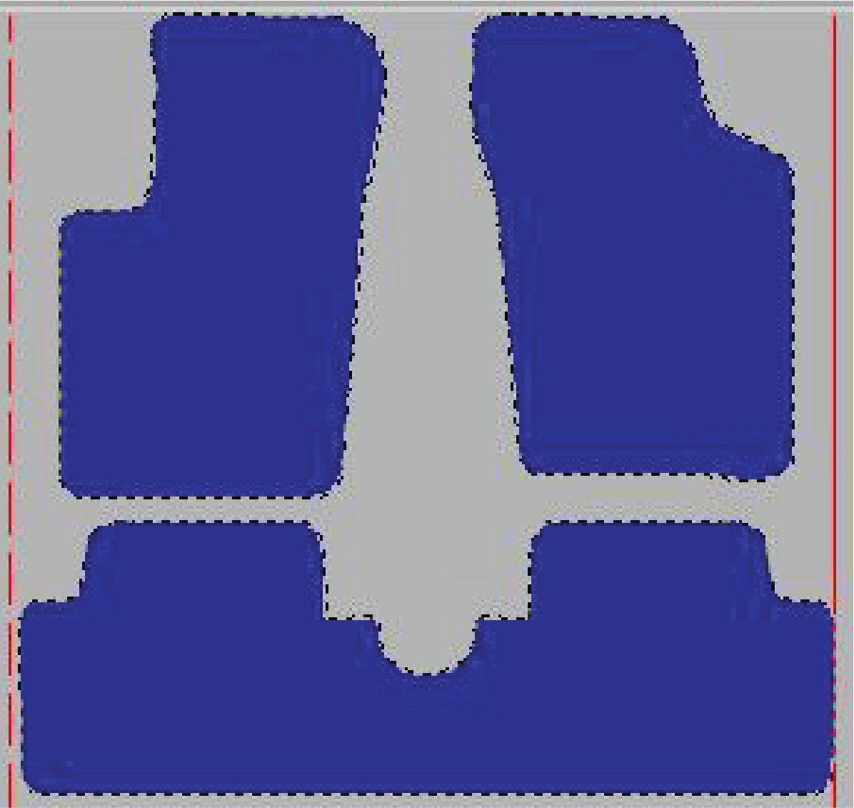 Tekstilni tepisi za auto GETZ (00-09) - Comfort - Tamno bež — slika 2