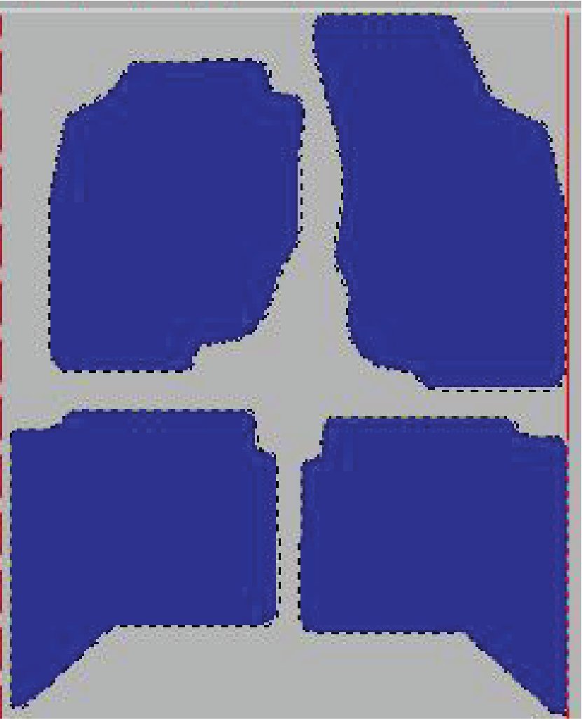 Tekstilni tepisi za auto HILUX VII (05-15); HILUX VI (98-05) - Standard — slika 2