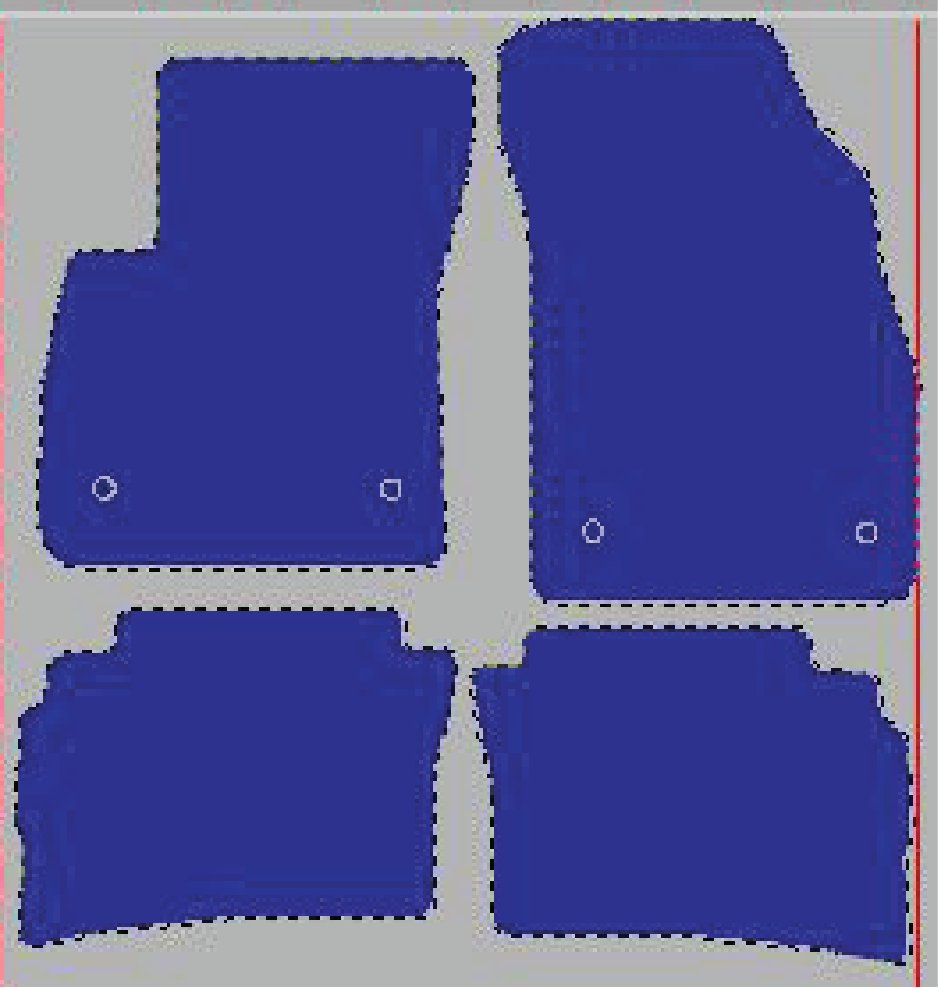 Tekstilni tepisi za auto INSIGNIA II (17-20) - Standard - Siva — slika 2