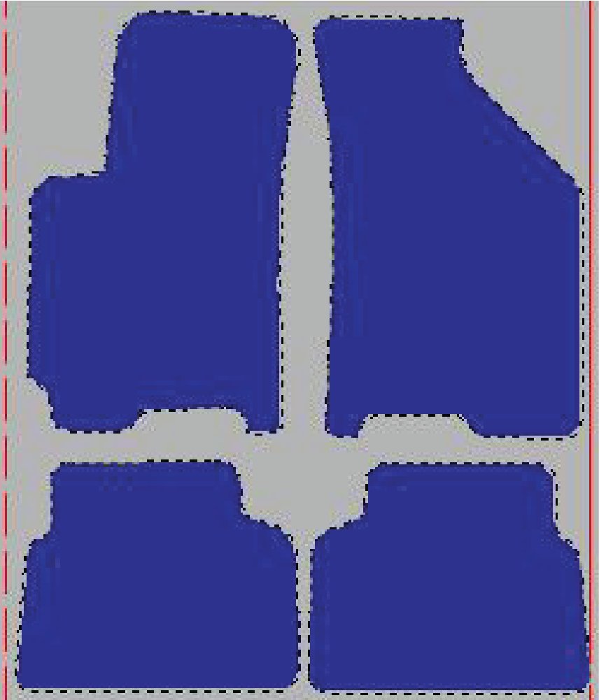 Tekstilni tepisi za auto Lacetti (04-10); Nubira (97-04) - Comfort - Svijetlo bež — slika 2