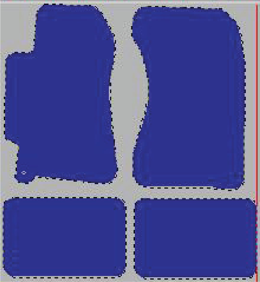 Tekstilni tepisi za auto LEGACY III [BE, BH, BT] (98-04) - Comfort - Siva — slika 2