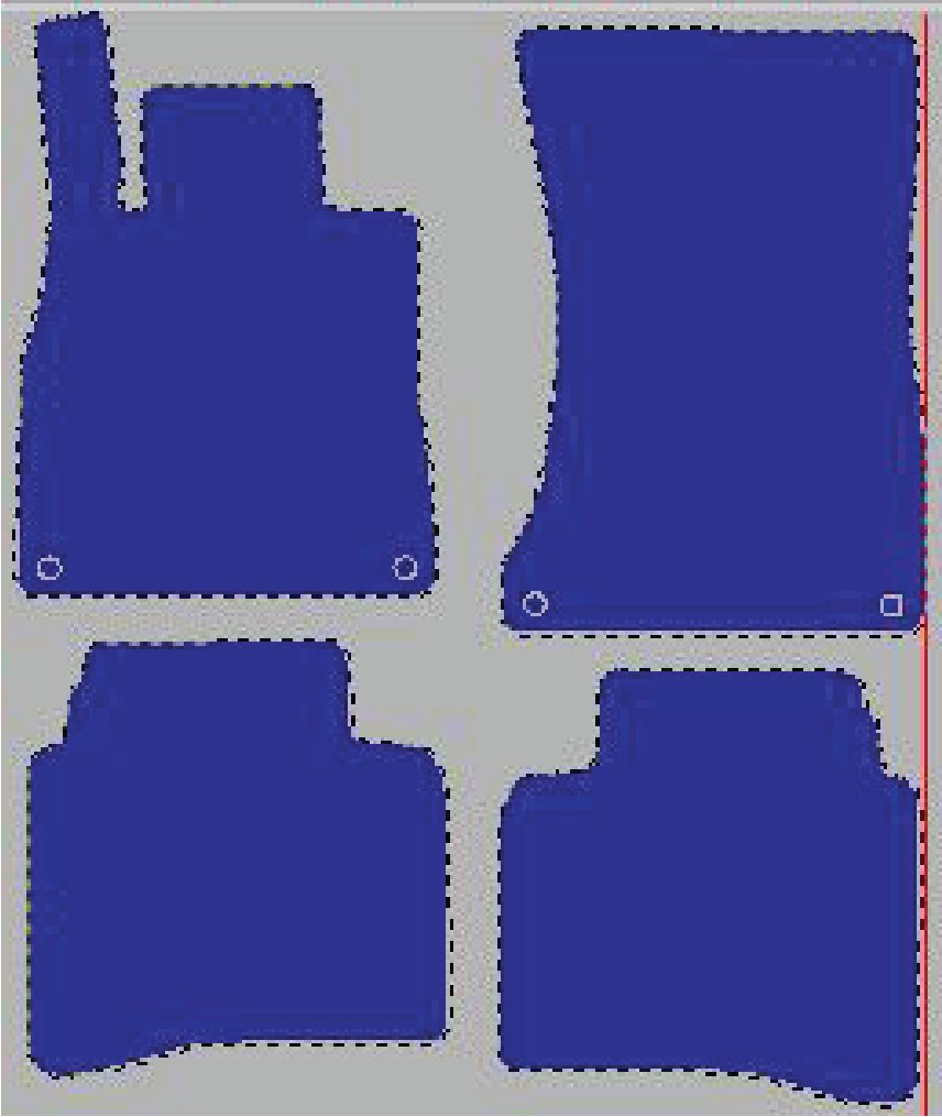 Tekstilni tepisi za auto S V222 (daljša izvedba) (13-20) - Standard - Siva — slika 2