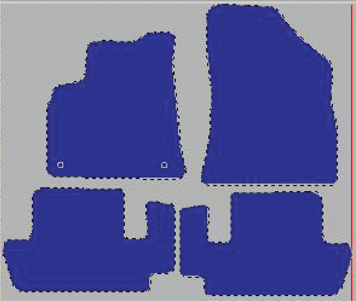 Tekstilni tepisi za auto 3008 I (09-16) - Standard - Siva — slika 2