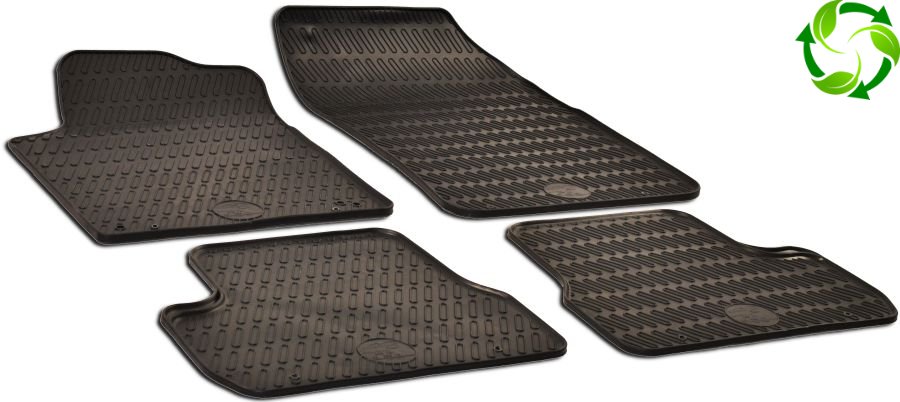 Gumeni tepisi za auto CITROEN C3 II (2010 - 2016); DS AUTOMOBILES DS3 (2010 - 2019); PEUGEOT 208 (2012 - 2018); PEUGEOT 2008 (2014 - 2018)