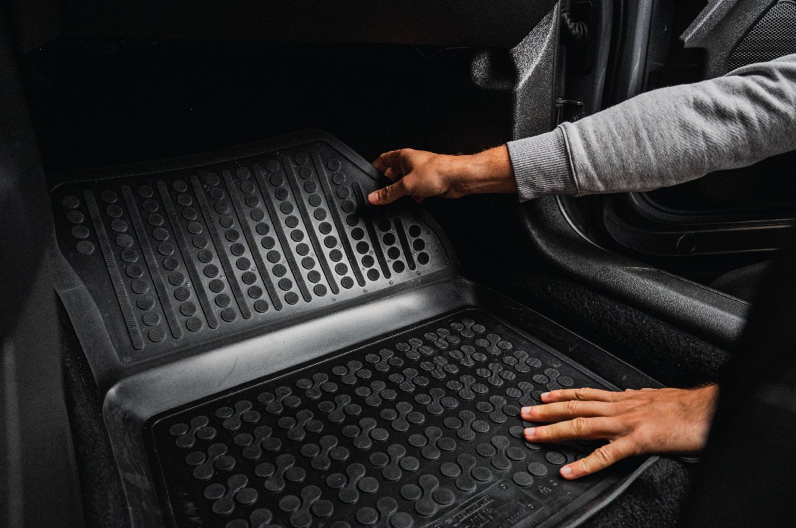 3D gumeni tepisi za auto KONA II HEV (23-) — slika 2