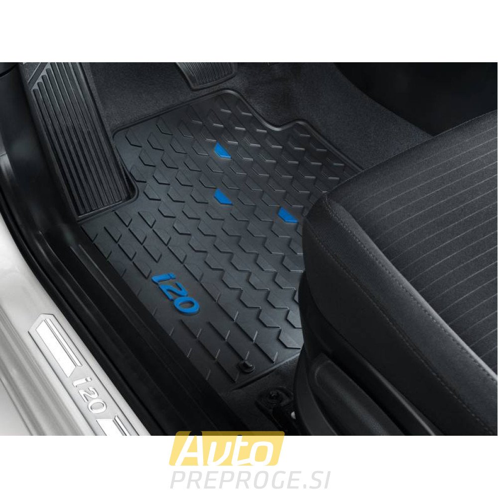 Gumeni tepisi za auto HYUNDAI i20 (moder napis) (2020 - )