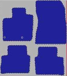 Tekstilni tepisi za auto Qashqai III J12 (21-) - Standard - Siva — slika 2